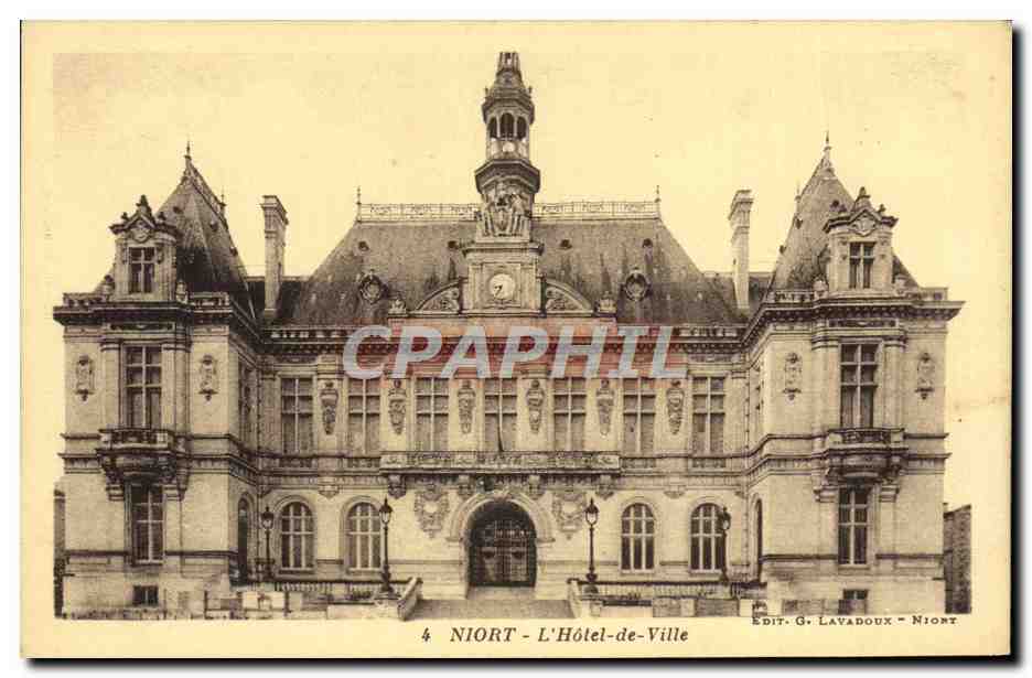 CPA Niort L'Hotel de Ville