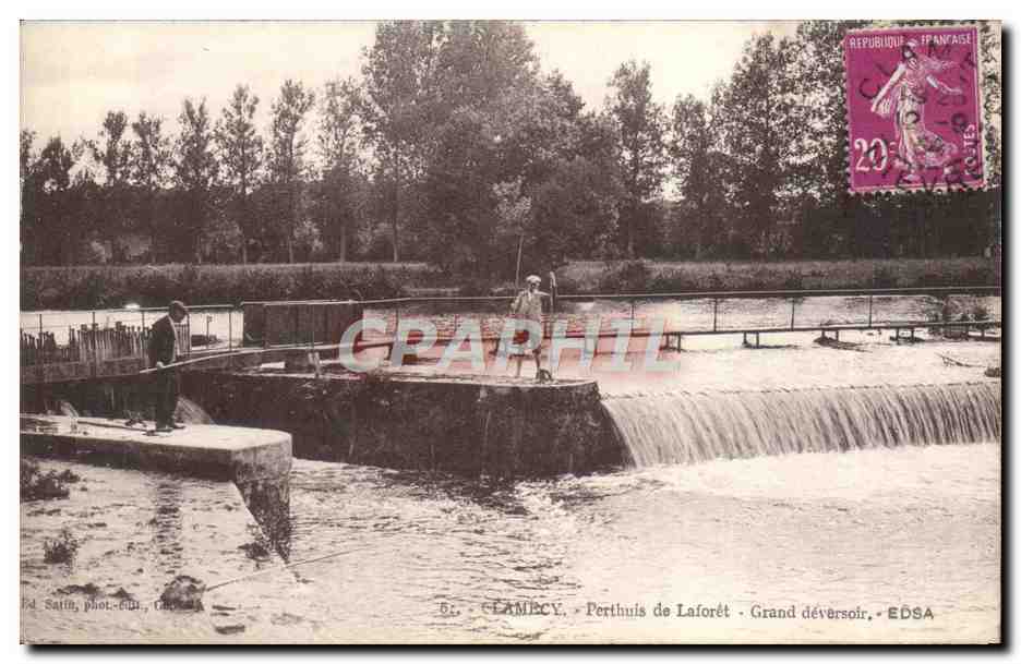 Camby - Perthuis de Laforêt - Grand déversoir — Éditeur EDSA, n°5