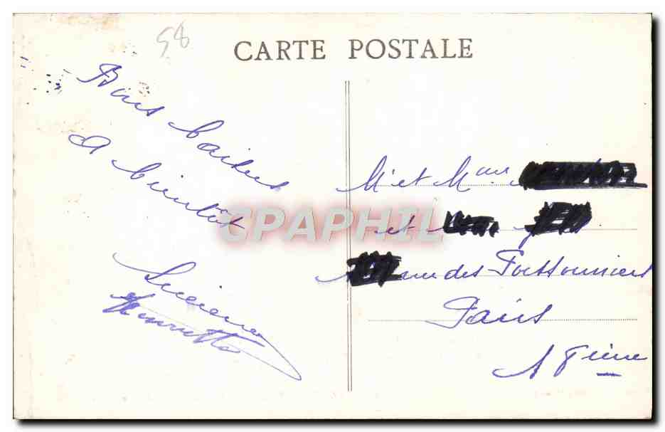 Camby - Perthuis de Laforêt - Grand déversoir — Éditeur EDSA, n°5 — Rückseite