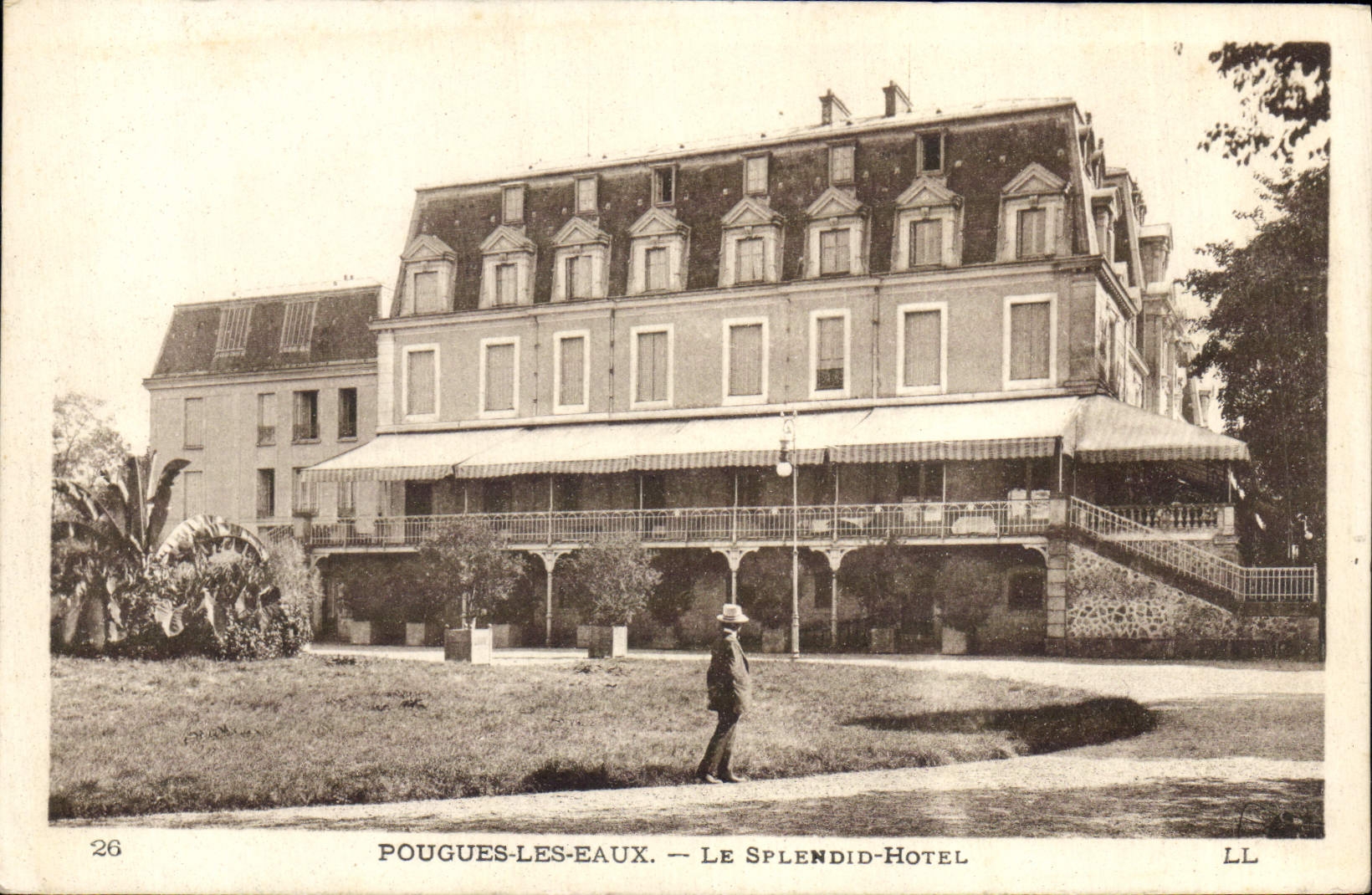 Pouguès-les-Eaux — Le Splendid-Hôtel — LL