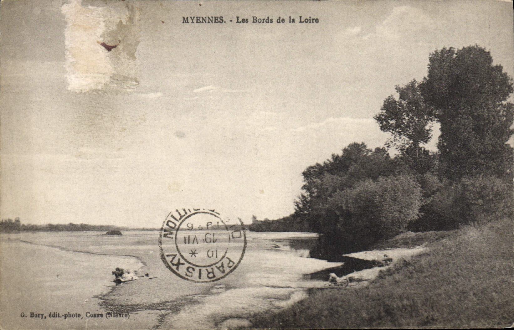 CPA Myennes Les Bords de la Loire