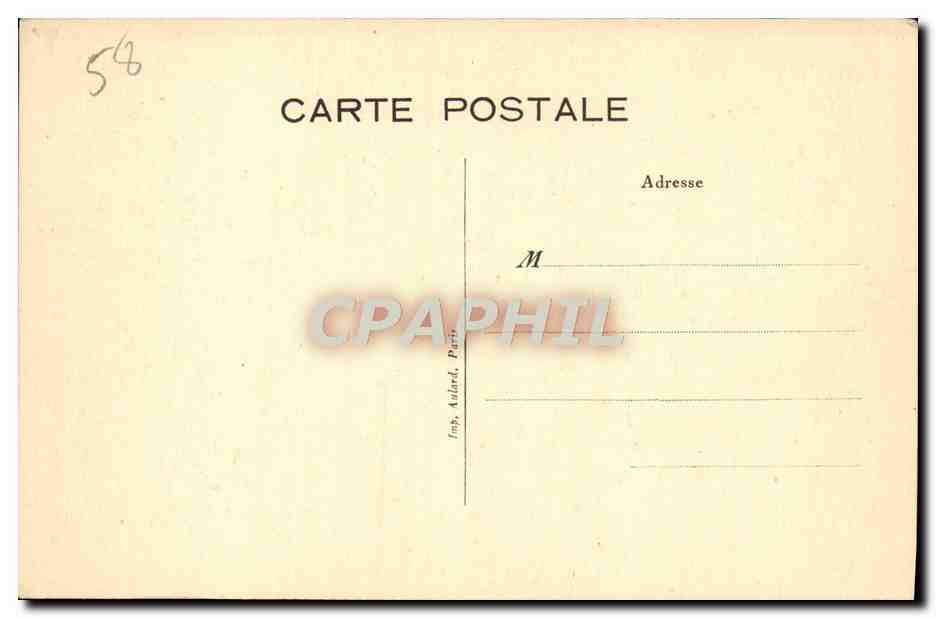 CPA Maison mere des soeurs de la Charite de Nevers ou couvent Saint Gildard Vue a vol d'osieau — Rückseite