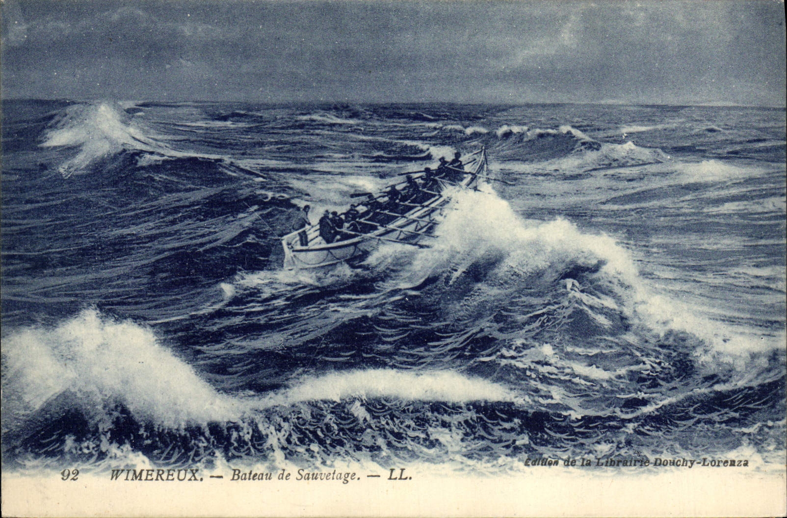 CPA Wimereux Bateau de Sauvetage