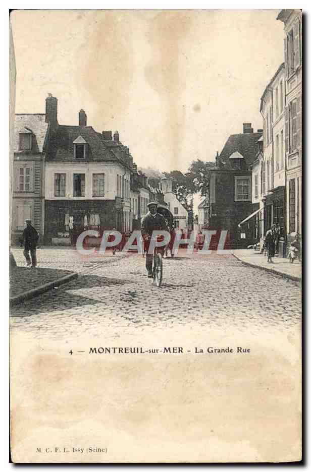 Montreuil-sur-Mer — La Grande Rue — M. C. F. Issy (Seine) n°4