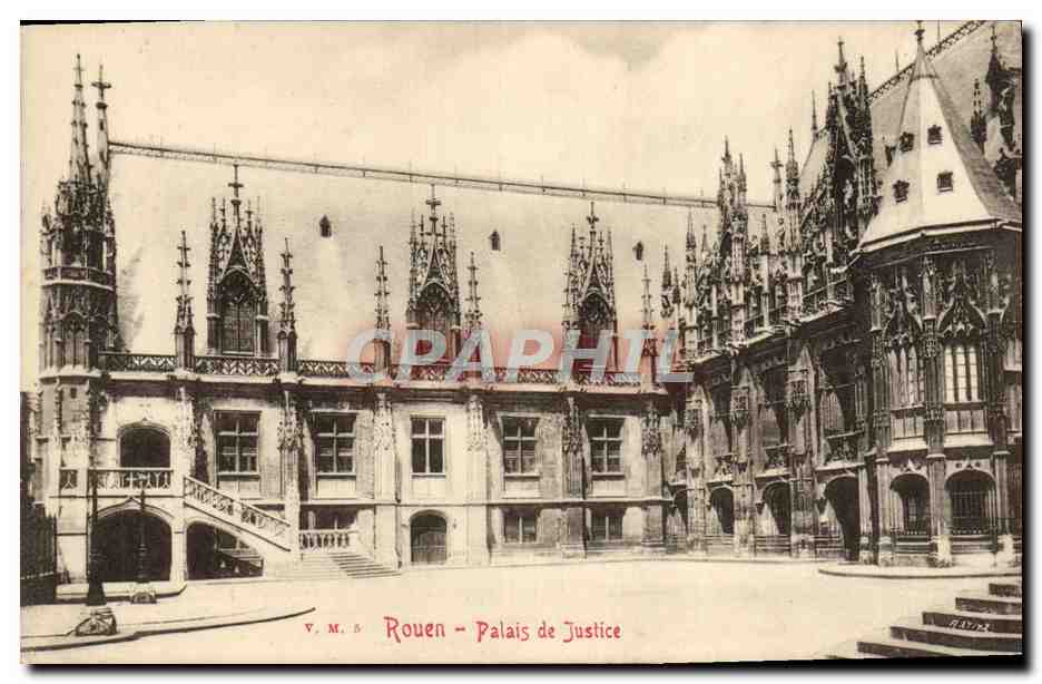 CPA Rouen Palais de Justice