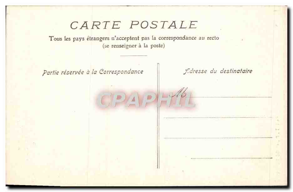 CPA Bernay Eglise Sainte Croix — Rückseite