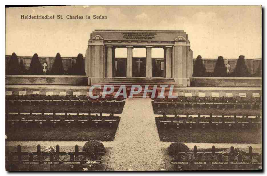 CPA Heldenfriedhof St Charles in Sedan