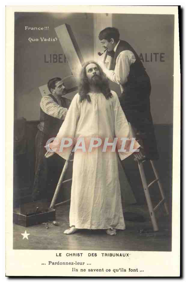 CPA Le Christ Des Tribunaux