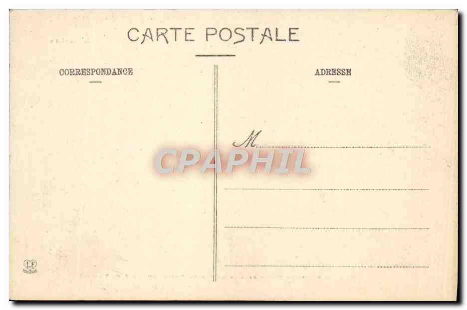 Entrée de la route dans la grotte du Mas-d'Azil (côté du village) — Phototype Labouché Frères Toulouse — n° 263 — Achterkant