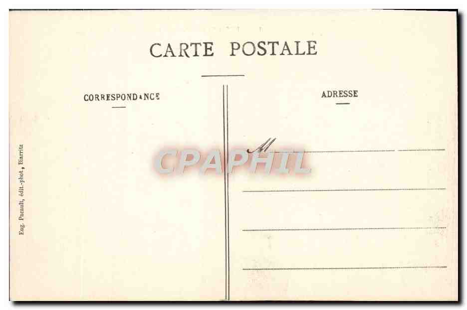 CPA Lourdes Vue Generale de la Basilique et du Calvaire — Verso
