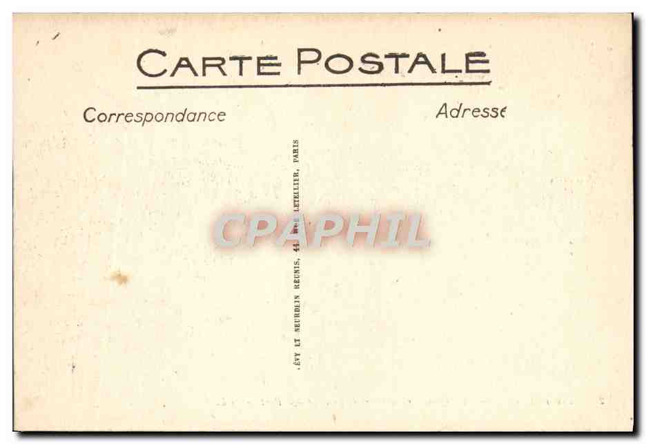 CPA Le Treport Le Quai Francois 1er et l'Entree du Port Bateaux — Rückseite