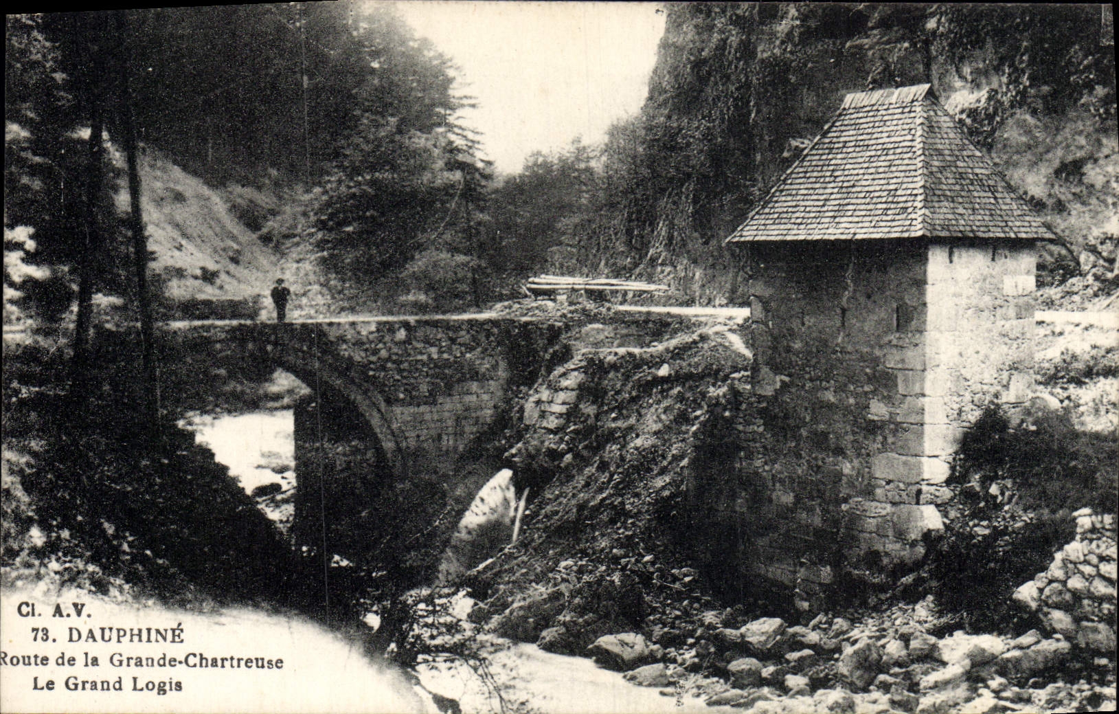 Le Grand Logis — Route de la Grande-Chartreuse — Cl. A.V. 73. DAUPHINÉ