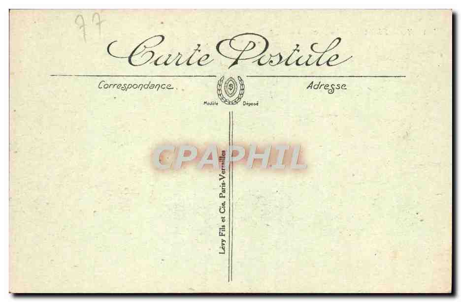CPA Montereau Vue Generale — Rückseite