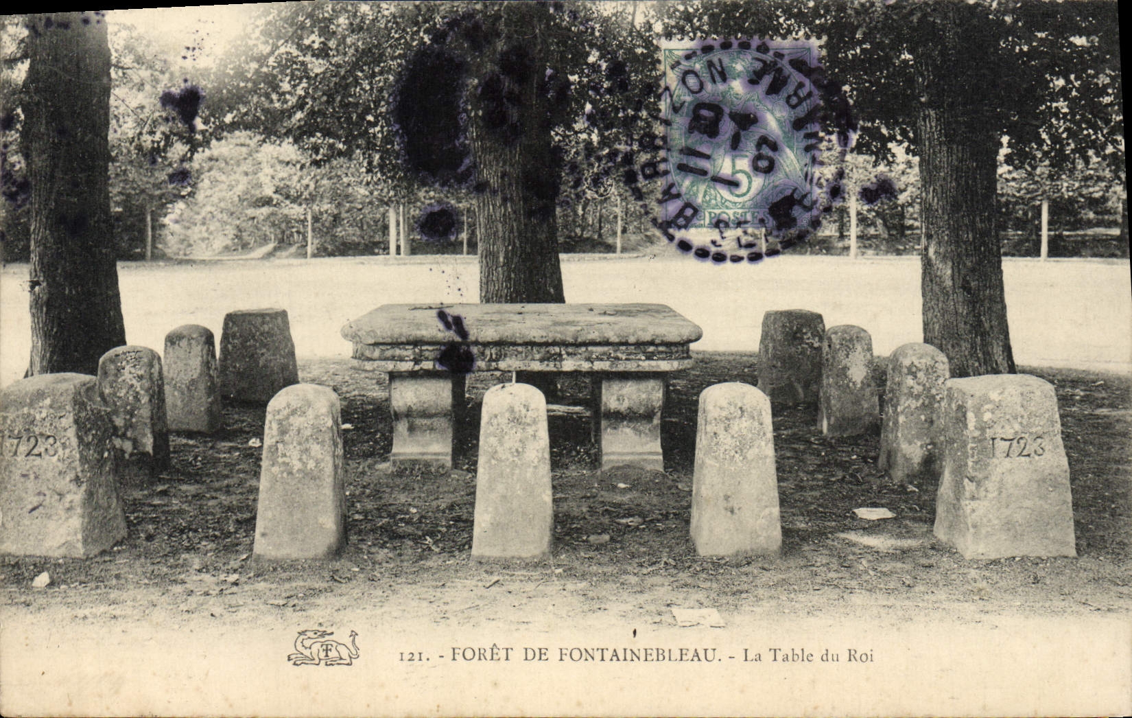 Forêt de Fontainebleau — La Table du Roi — Éditeur : 121
