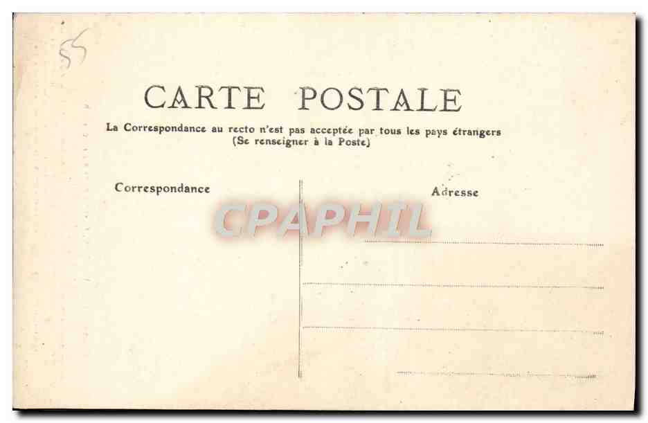 Verdun — Porche de la « Princerie » — Ancienne résidence des hauts dignitaires du chapitre cathédral — Reverso