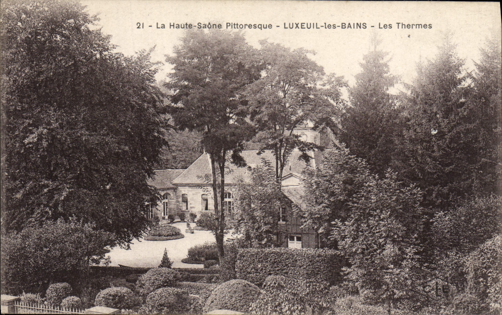 CPA La Haute Saone Pittoresque Luxeuil Les Bains les Thermes