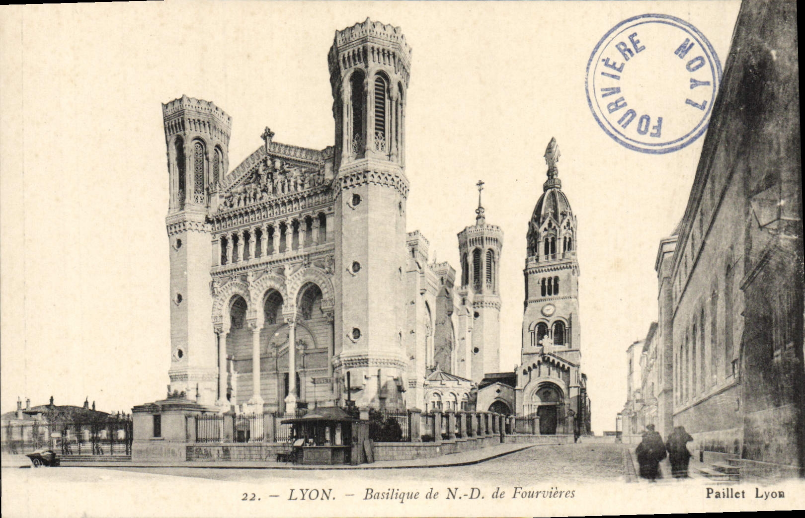 LYON — Basilique de N.-D. de Fourvières — Paillet Lyon n°22