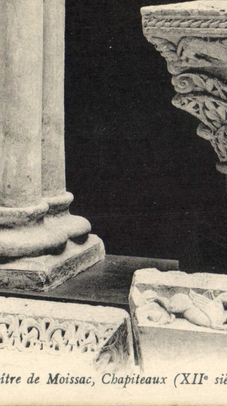 Chapiteaux de Moissac — XIIe siècle — éditeur non identifié