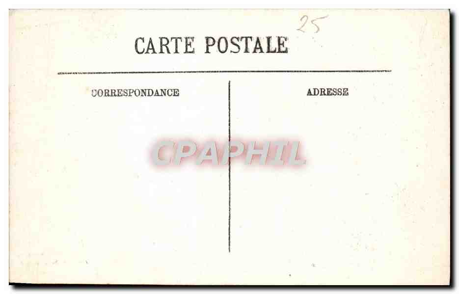 CPA Nans Sous Sainte Anne Grotte Sarrazine — Rückseite