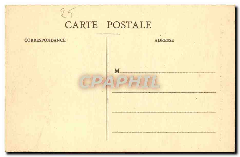 Besançon-les-Bains - Pont de Battant et Tours de la Madeleine — Collection Artistique, cliché Ch. Leroux, n°59 — Rückseite