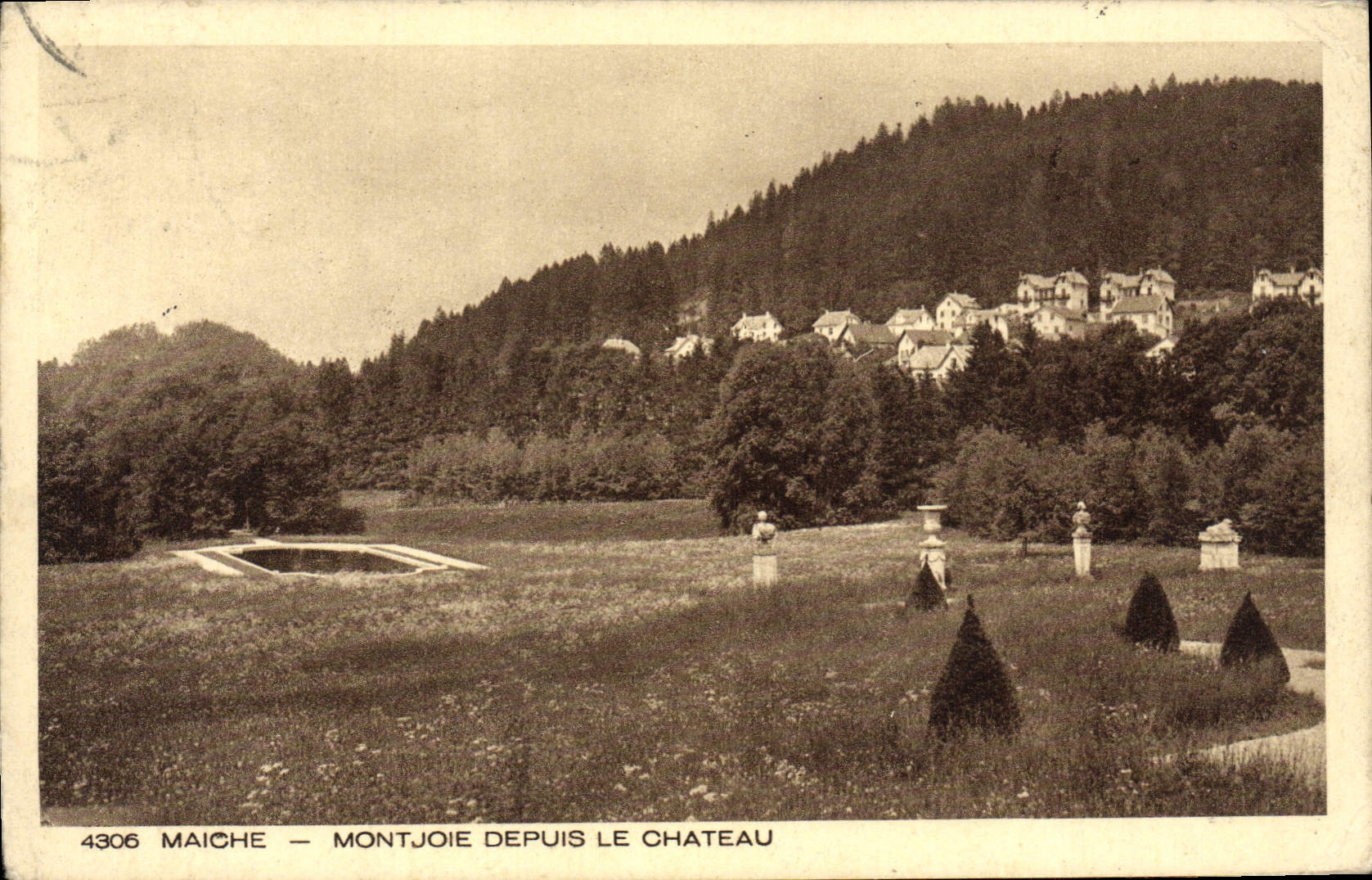 Maiche — Montjoie depuis le château — Braun & Cie, Imp. Dornach