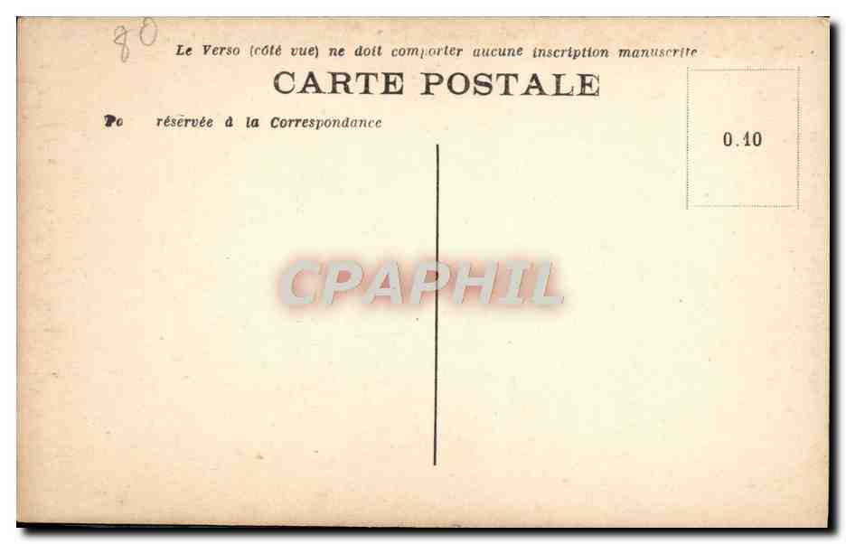 CPA Montauban Musee Ingres Etude pour le voeu de Louis XIII — Verso