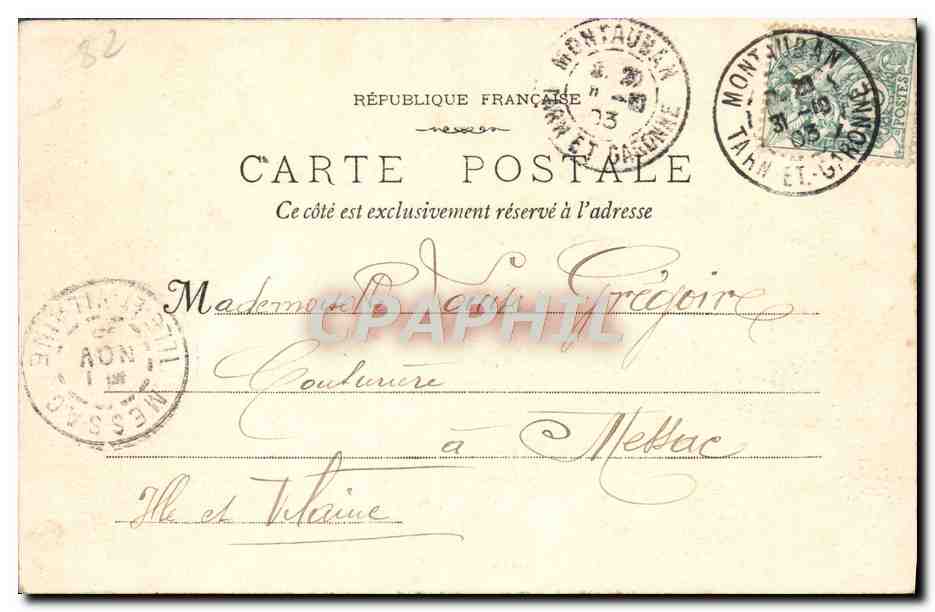 Montauban - 19 - Pont du Chemin de fer — Les Albarèdes — Phot. E. Gimet — Verso