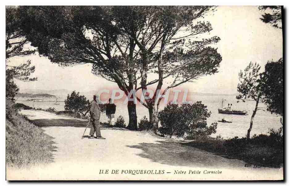 ÎLE DE PORQUEROLLES — Unsere kleine Corniche