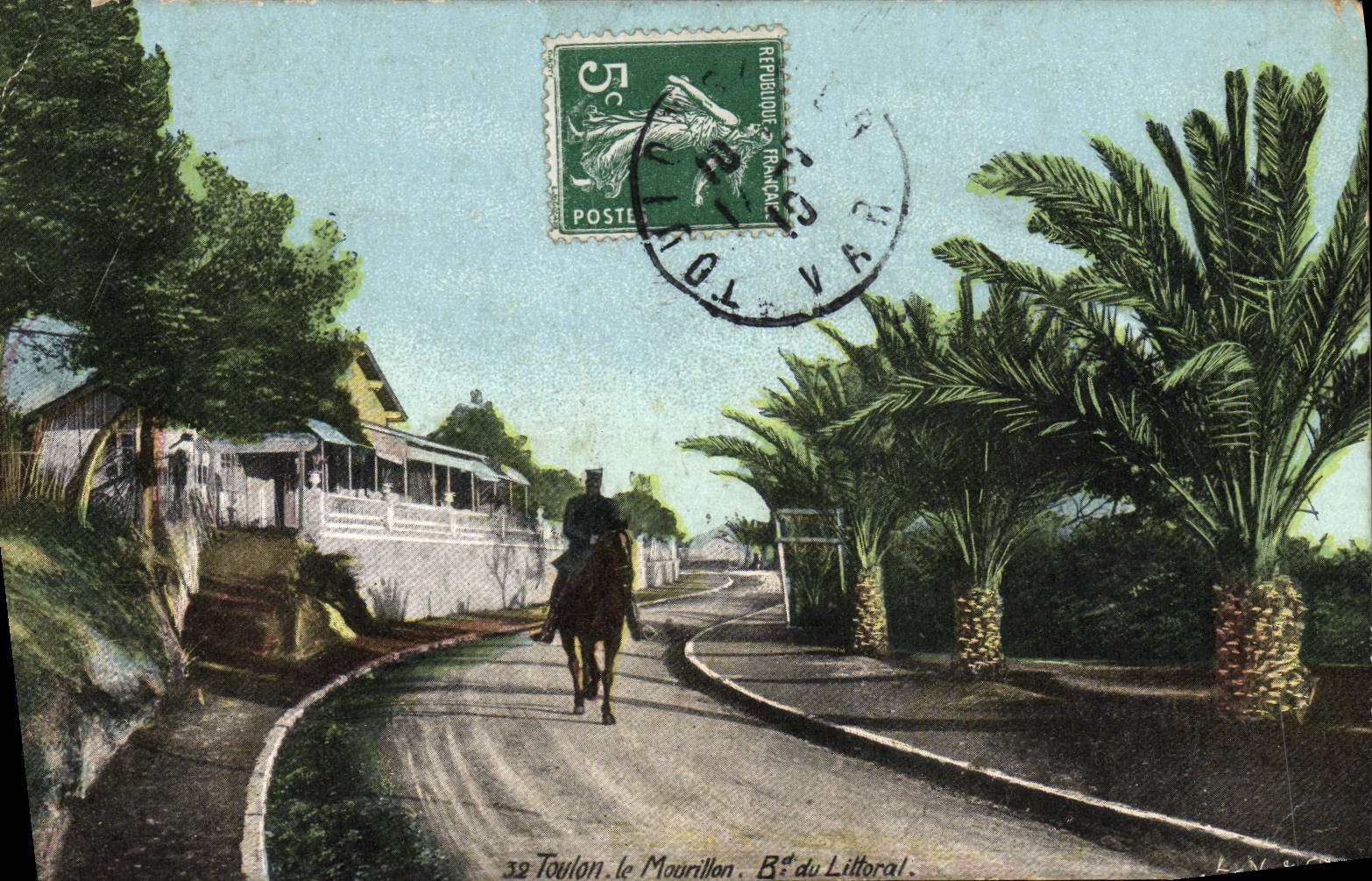 Toulon, le Mourillon - Bâtiment du littoral — éditeur non identifié, n° de série 32