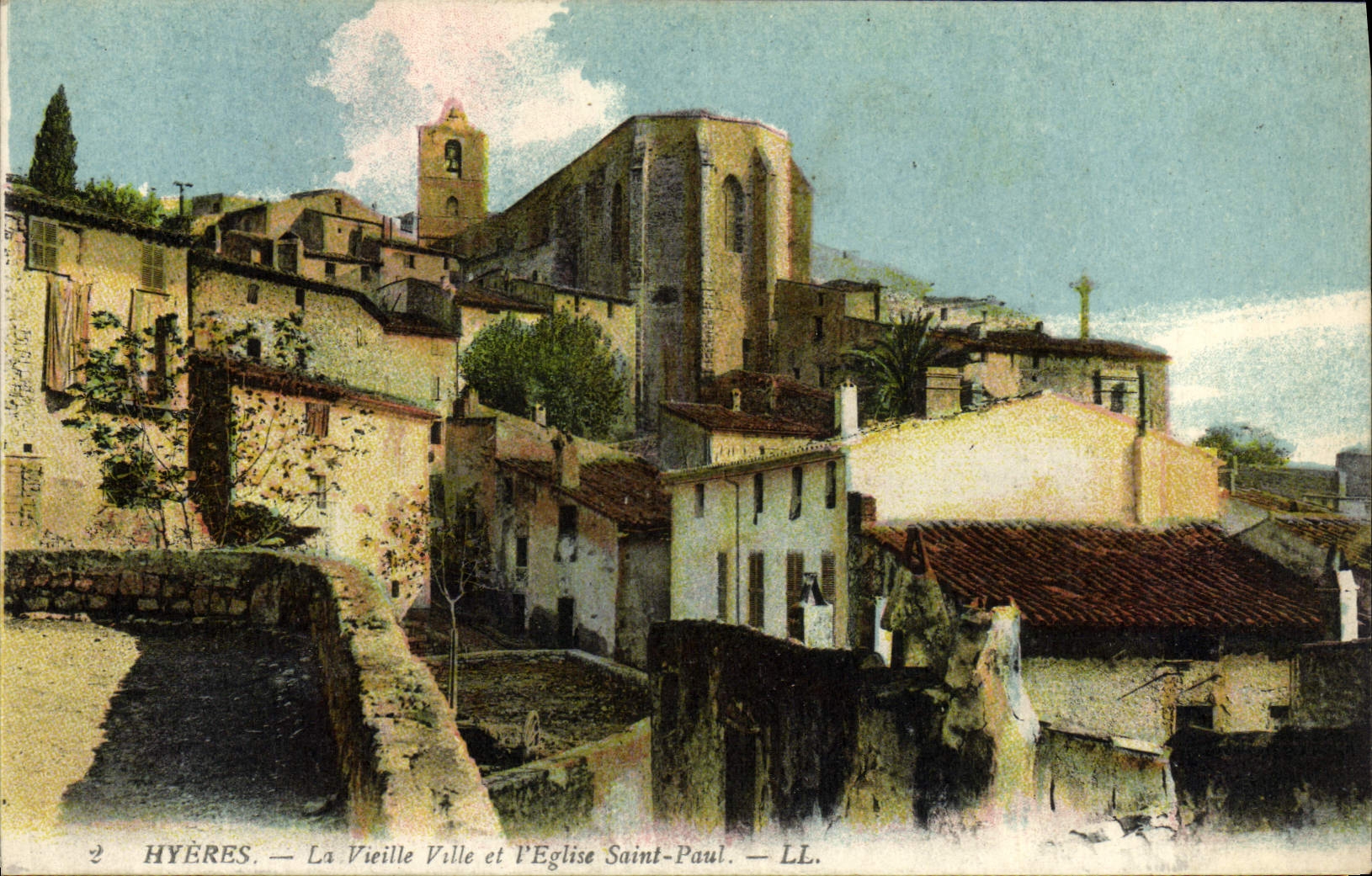 Hyères — La Vieille Ville et l'Église Saint-Paul — LL.