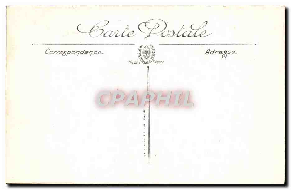 Hyères — La Vieille Ville et l'Église Saint-Paul — LL. — Rückseite