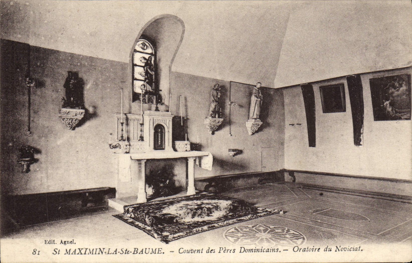 CPA Saint Maximin La Sainte Baume Couvent des Peres Dominicains Oraoire de Noviciat