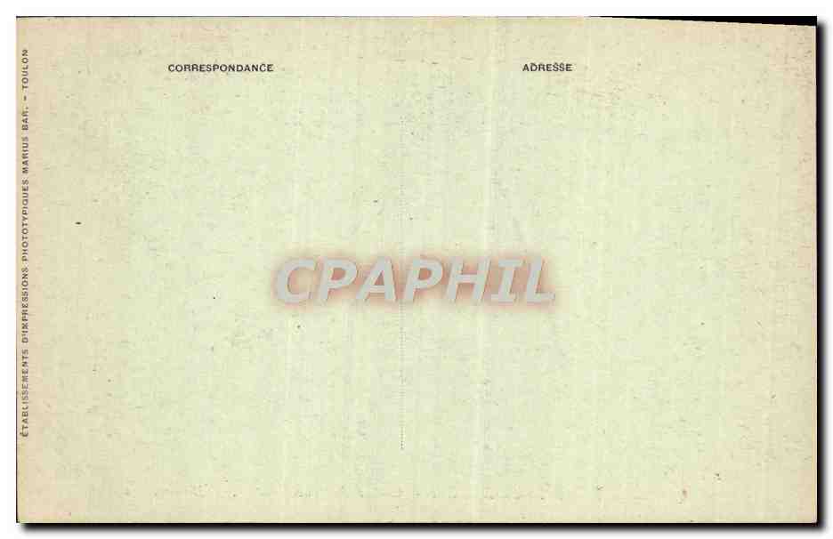 CPA Saint Maximin La Sainte Baume Cloitre du Couvent des PP Dominicains — Verso