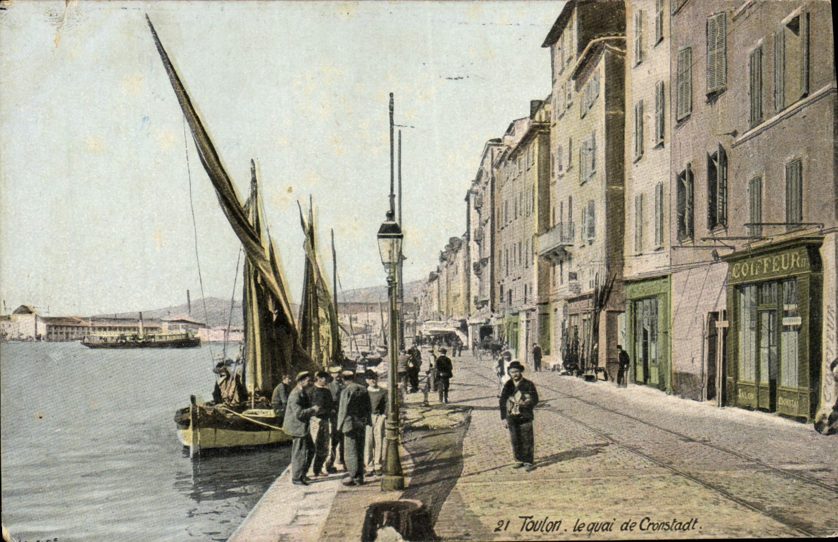 Toulon — le quai de Cronstadt — éditeur AQUA-PHOTO L.V. & Cie, n°21