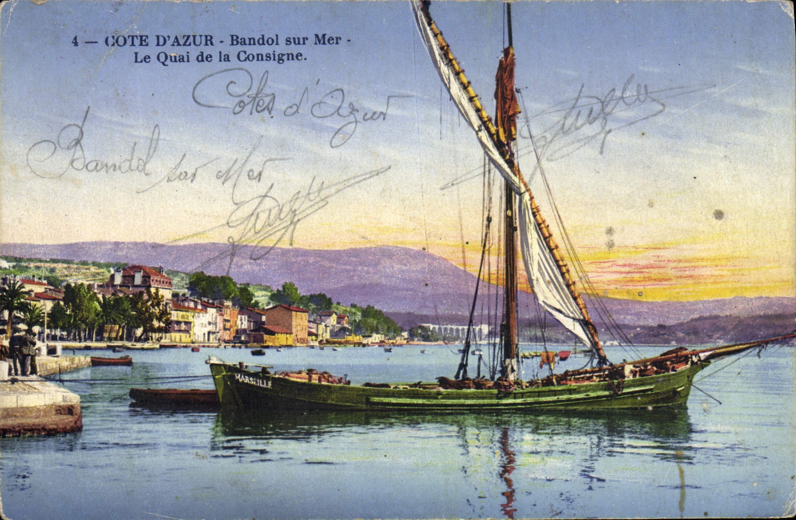 Côte d'Azur - Bandol sur Mer - Le Quai de la Consigne
