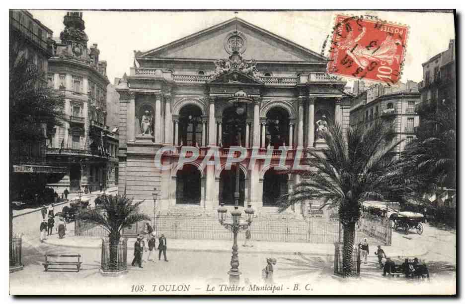 Toulon — Le Théâtre Municipal — B. C. n°108