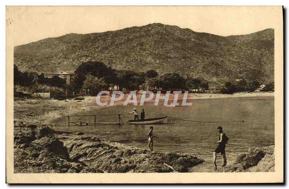 CPA Environs du Lavandou La Baie de Saint Clair