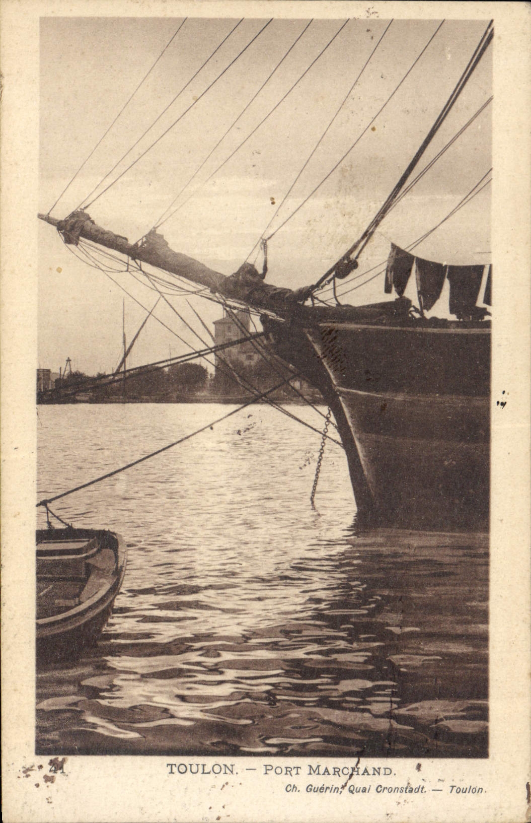 Toulon — Port Marchand — Ch. Guérin, Quai Cronstadt — Toulon