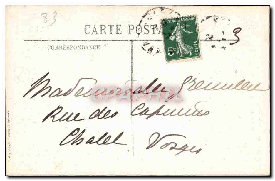 Toulon — Port Marchand — Ch. Guérin, Quai Cronstadt — Toulon — Reverso