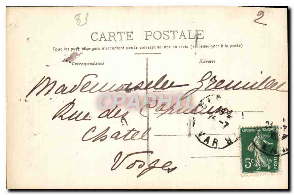 CPA Toulon — Verso
