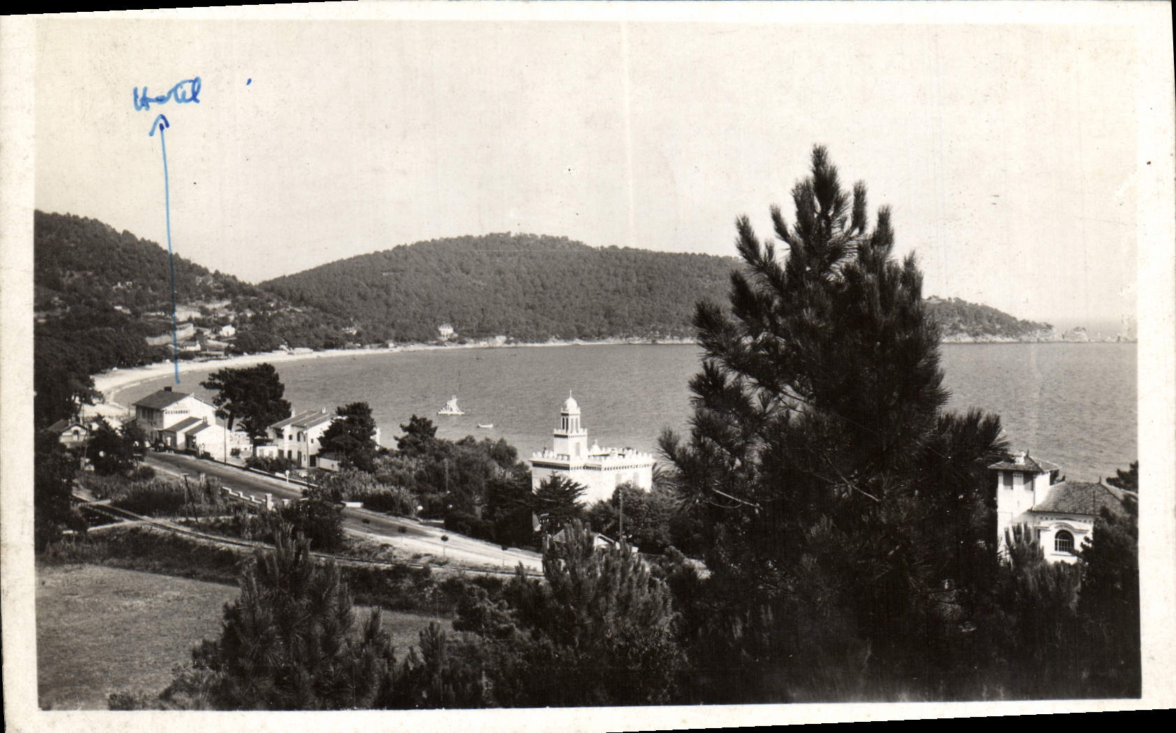 CPA Cavaliere Vue d'Ensemble Environs du Lavandou