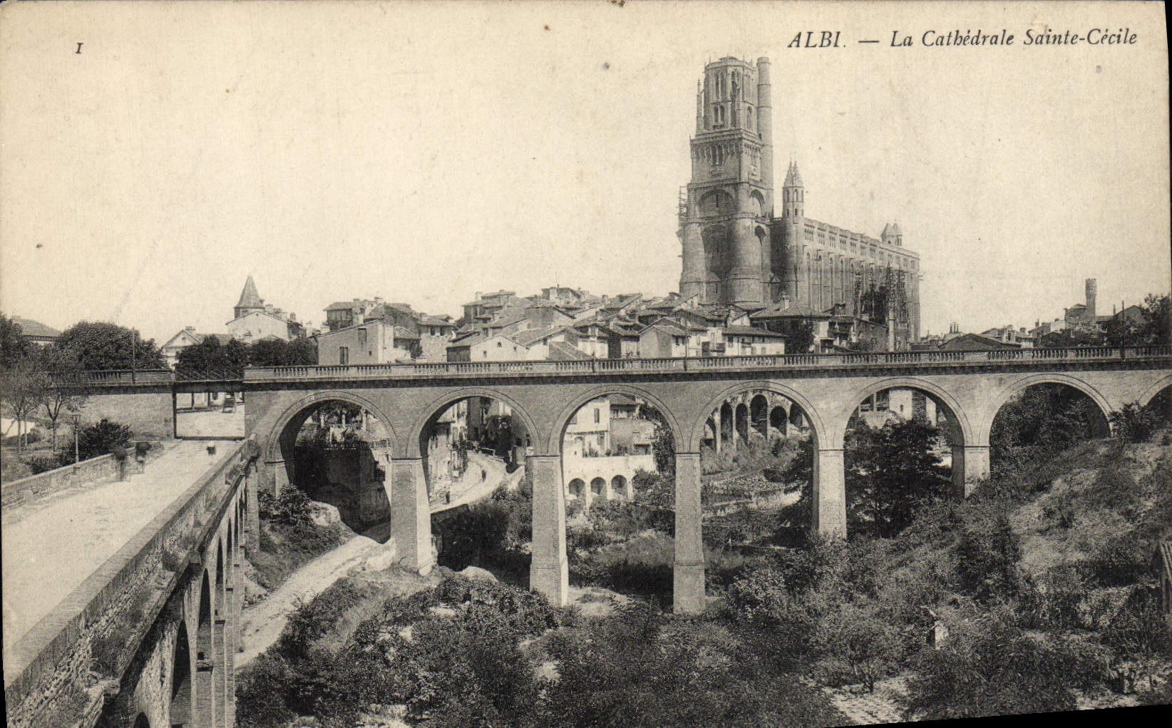 CPA Albi La Cathedrale Sainte Cecile