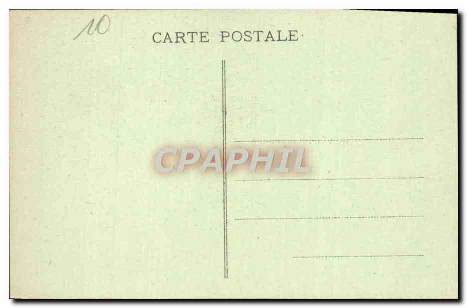 CPA Troyes La Grille de l'Hopital — Back