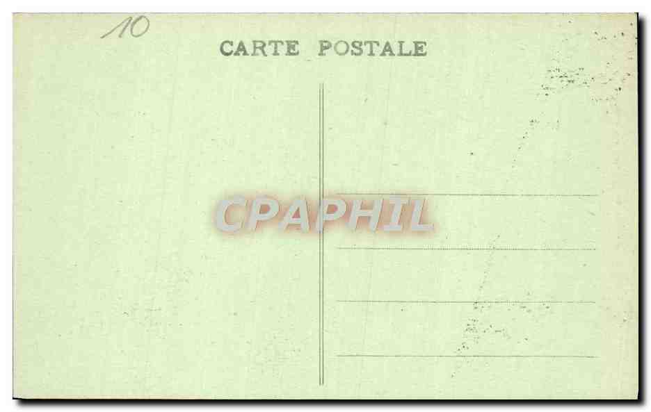 CPA Troyes Le Campanile de la Cathedrale — Rückseite