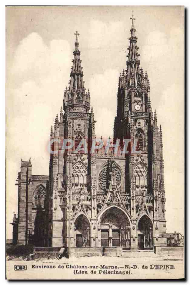 Umgebung von Châlons-sur-Marne — N.-D. de L'Épine (Pilgerstätte) — OR