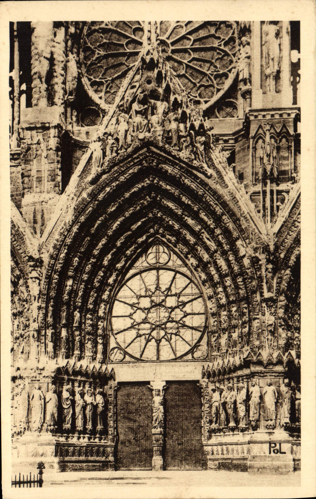 Reims - La Cathédrale, le Grand Portail — Jacques Fréville, éditeur