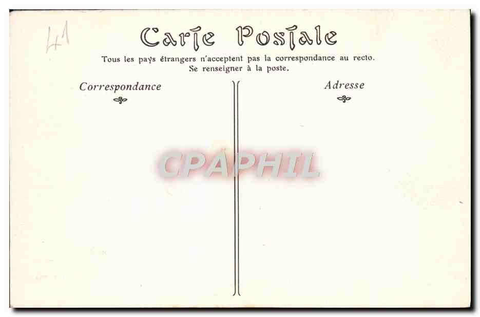 CPA Cheverny Fresques De La Chambre Du Roi par Jean Mosnier Histoire de Theagene et de Clariclee — Rückseite