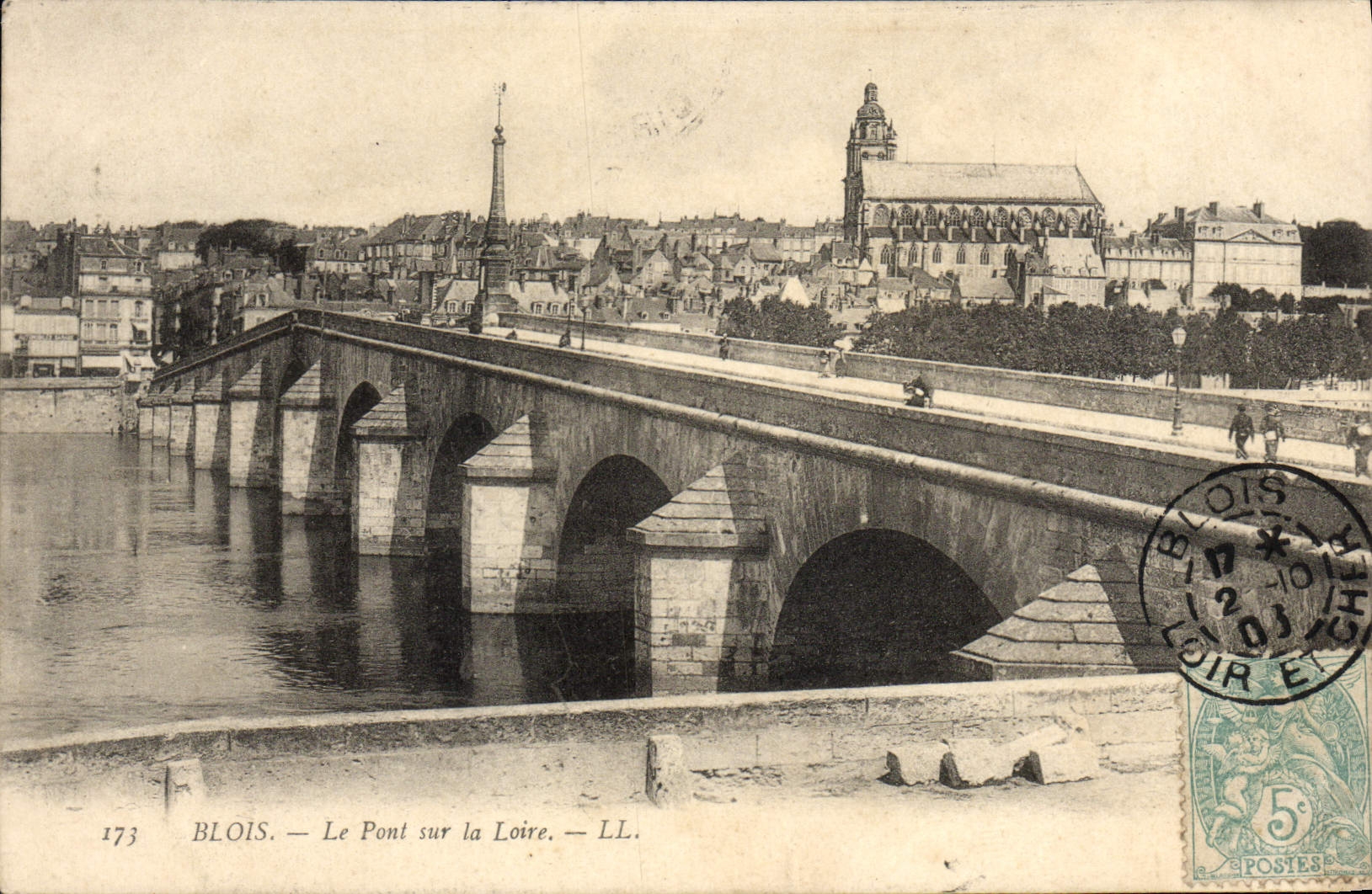CPA Blois Le Pont Sur La Loire