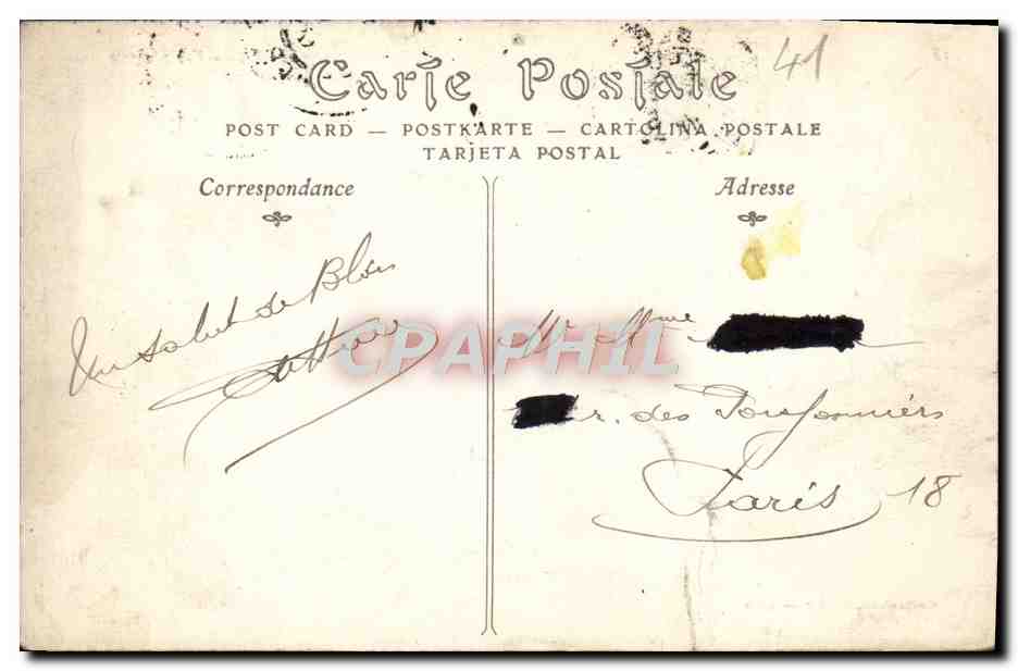 CPA Blois Vue Generale — Back