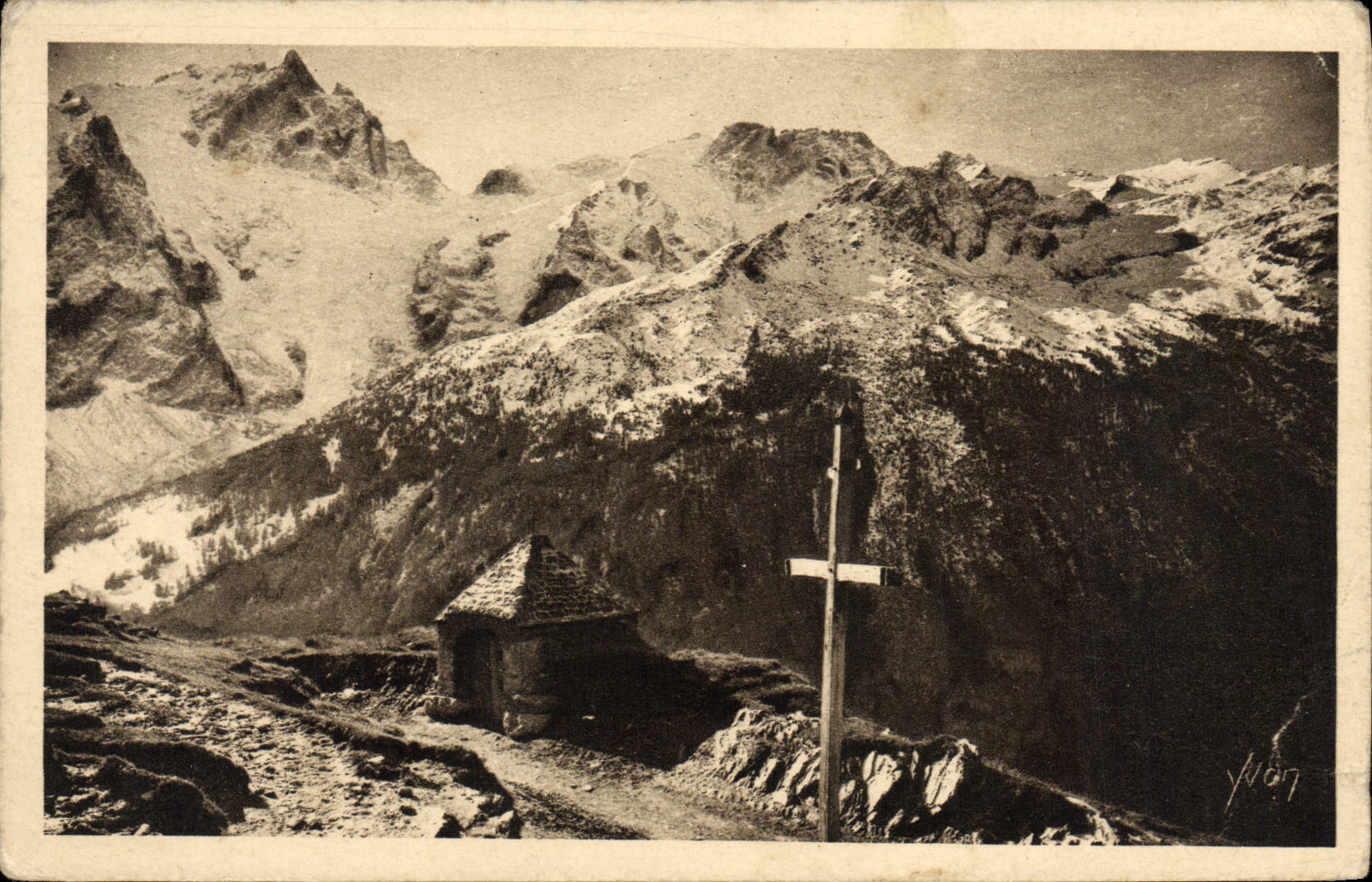 CPA Les Aples Chapelle Ste Anne Des Portes Du Chazelet